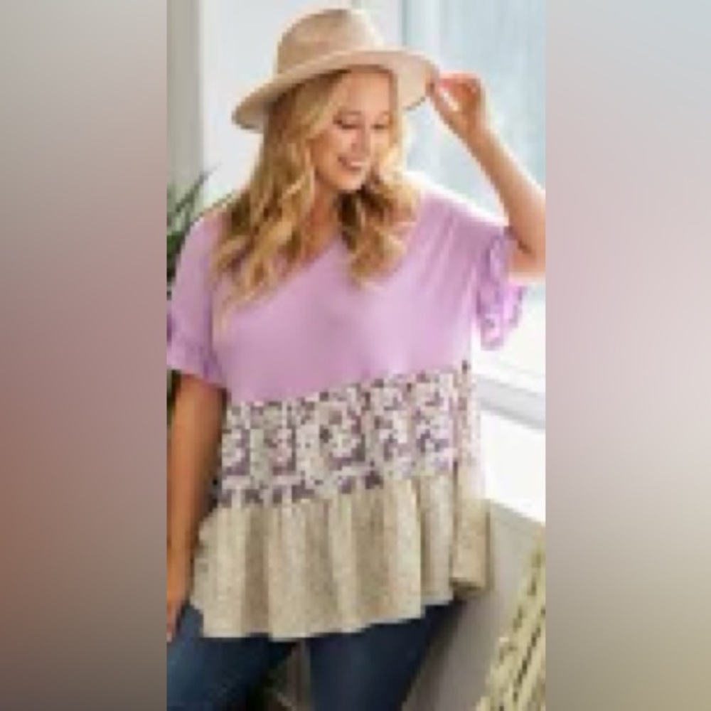 Hailey&co top,medium,purple